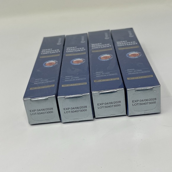Lot of 4 MEOLY Wart Remover Ointment Fast Acting Cream Salicylic Acid EXP 2028 - Picture 5 of 6